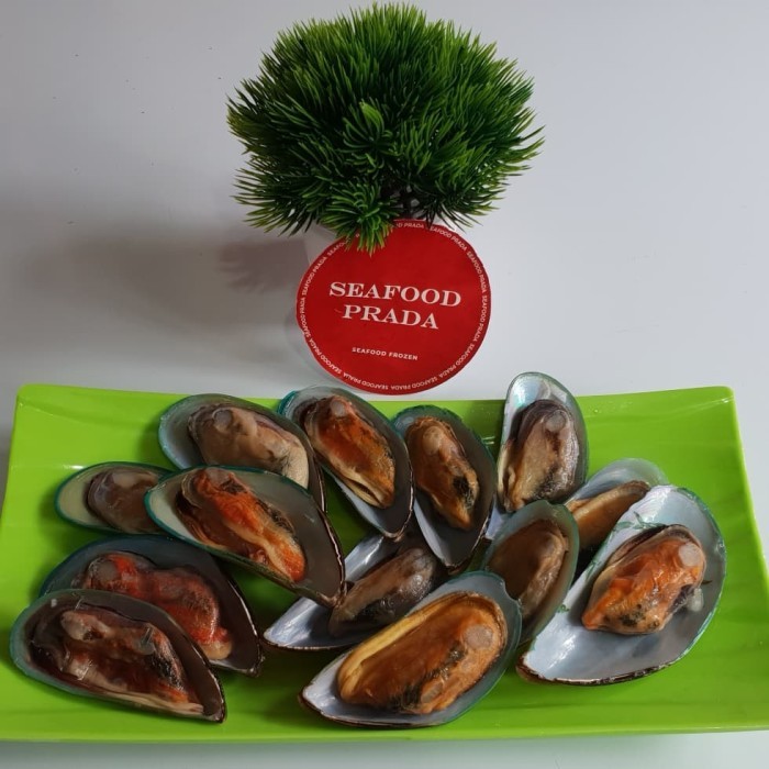 

Kerang hijau half shell