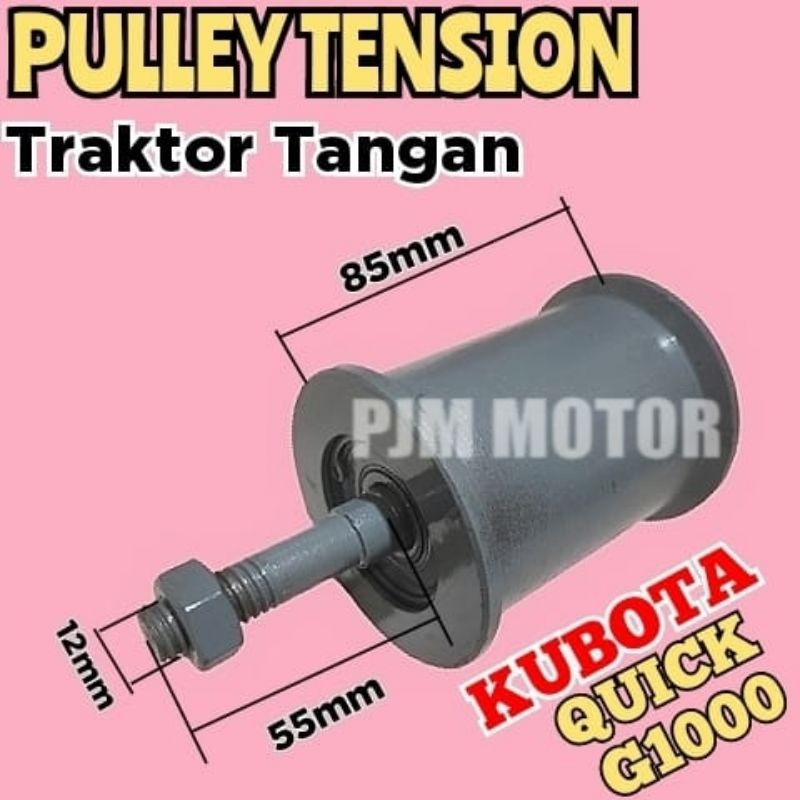

G1000 Pully Tension Puli Tensioner Poli Traktor Tangan Tractor Kubota Quick G 1000 amplas