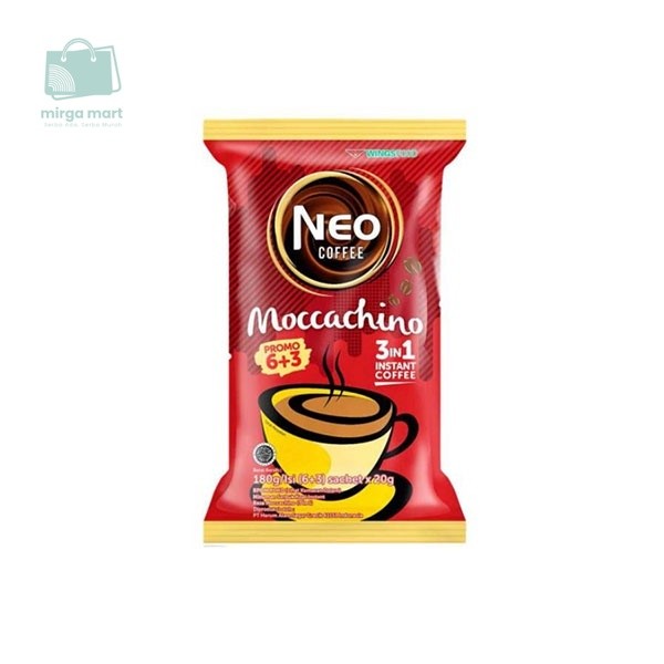 

NEO COFFEE MOCCACHINO ISI 6 SACHET X 20 GR - KOPI