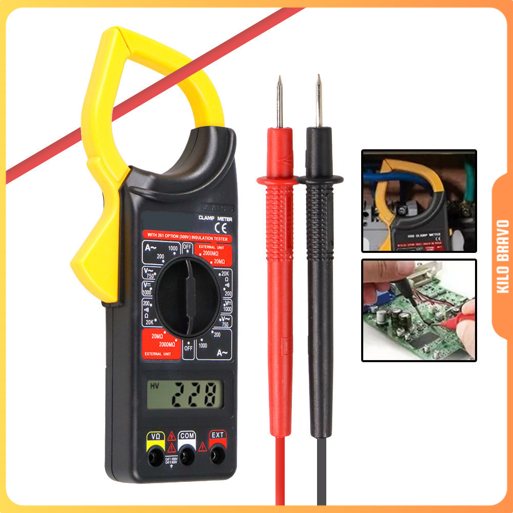 ANENG Digital Clamp Multimeter Tang Ampere - DT266