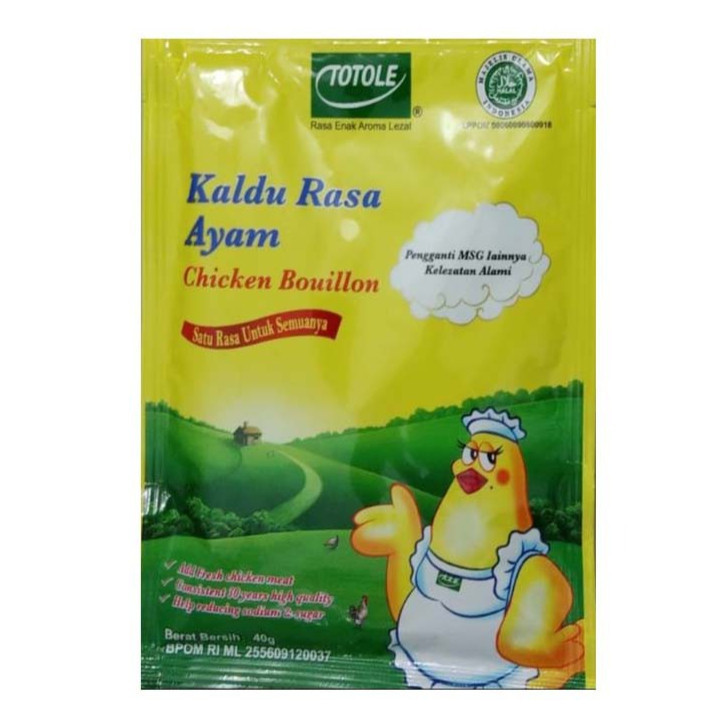 

✨ TOMOTOSTORE ✨ TOTOLE Kaldu Rasa Ayam / Chicken Bouillon Penyedap Rasa 40 gr | 100 gr
