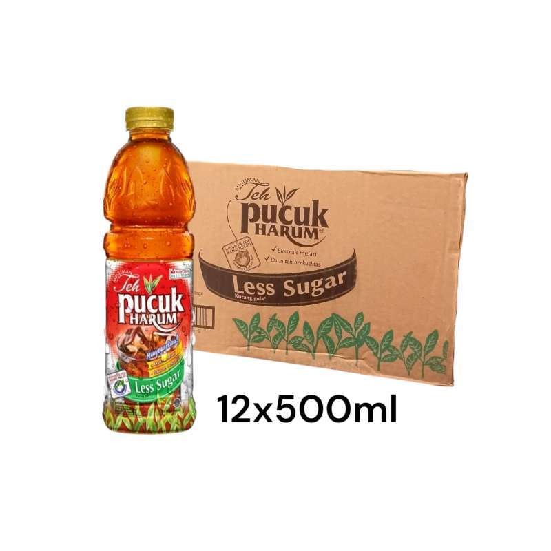 

Pucuk Harum Less Sugar Minuman Teh Rendah Gula 1 Karton ( 12 x 500ml )