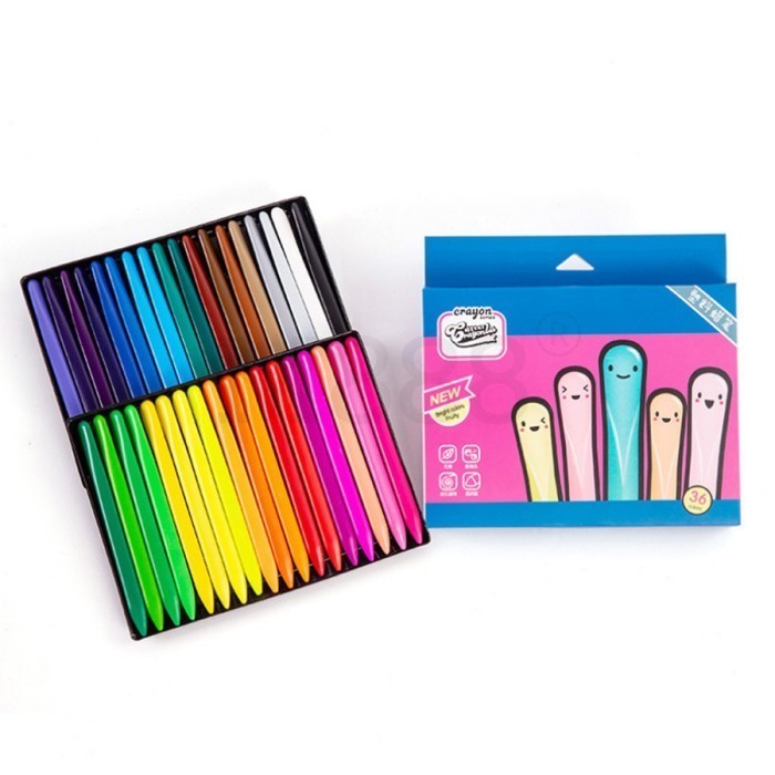

Rainbow Crayon Waterproof 1 Dapat 2 TPB