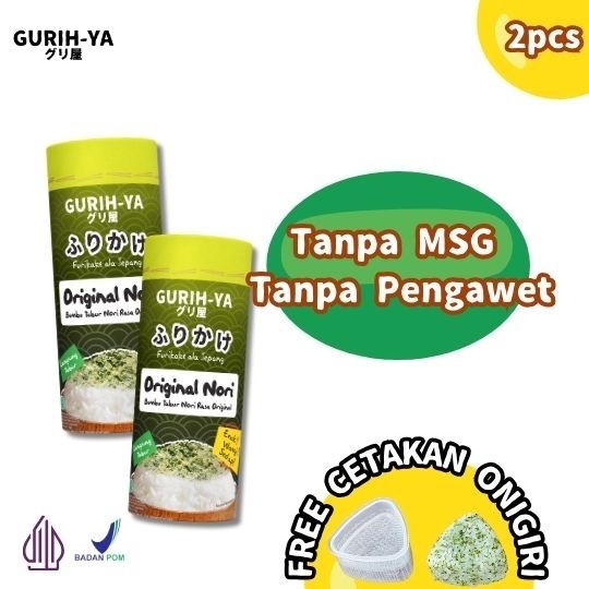 

[[PROMO]] Gurih-ya Seaweed Original - 2 Bottle