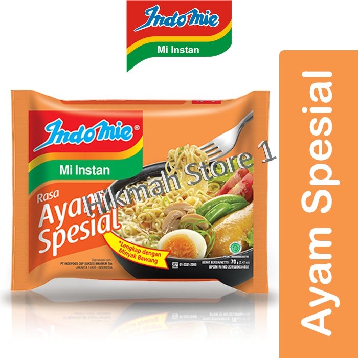 

Indomie Kuah Mi Instan Rasa Ayam Special