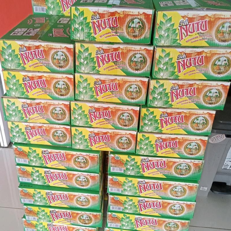 

Teh gelas cap NUTU 1 dus isi 24 gelas