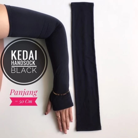 New MANSET TANGAN JEMPOL PANJANG 50 cm/ Manset tangan tebal / Manset Pria Wanita / HANDSOCK POLOS SA