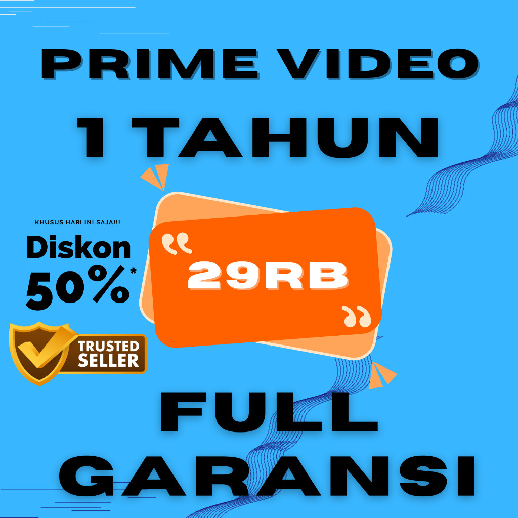 PRIVATE PRIME VIDEO 1 TAHUN GARANSI