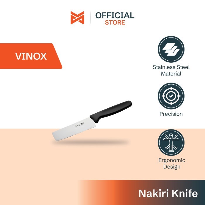 Pisau Dapur VINOX NAKIRI KNIFE 5 Inchi