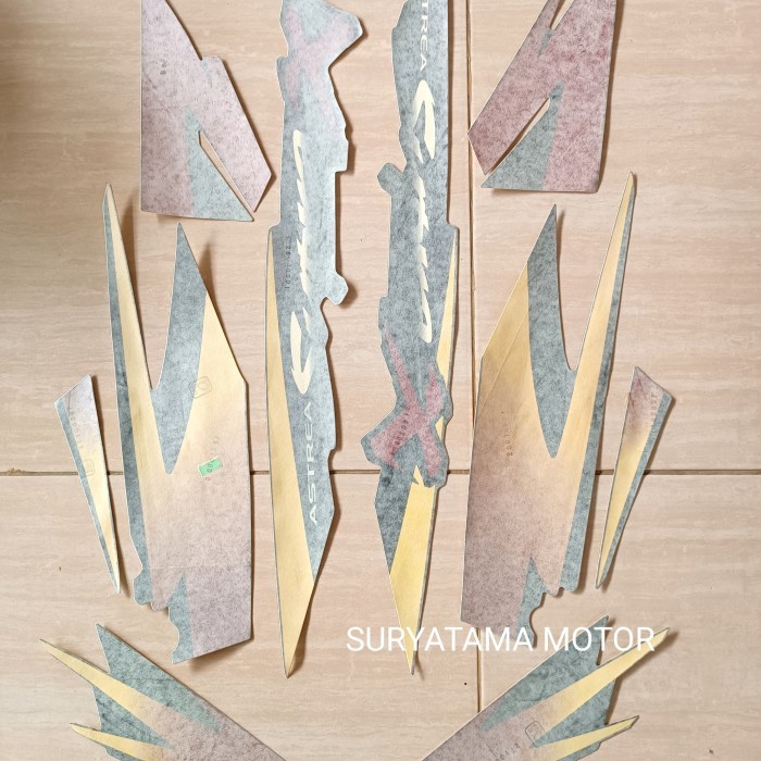 striping sticker lis supra x lama supra 100 original hitam abu abu