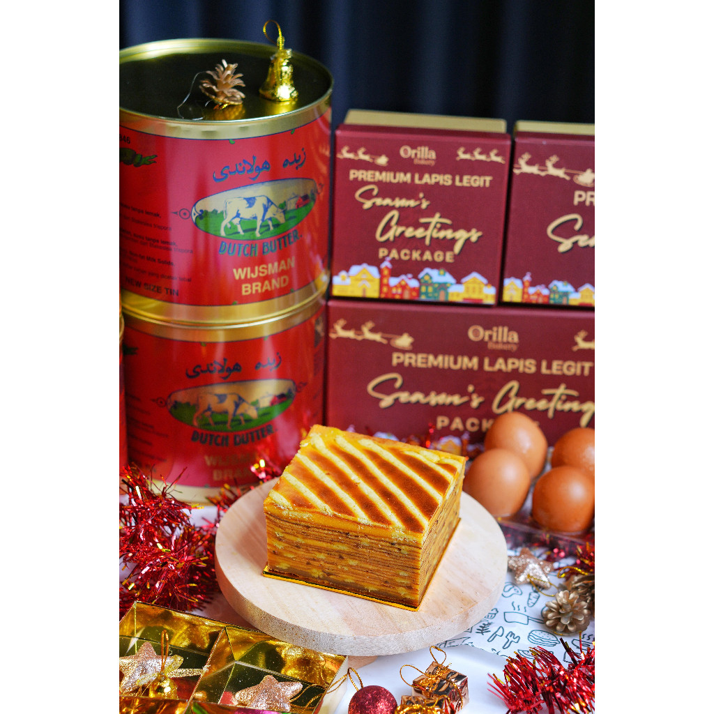 

Lapis Legit Pistachio Cream Cheese 9x9 Full Wisman Gluten Free Orilla Bakery