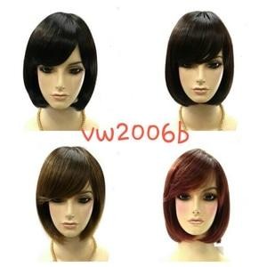 Wig Bob Naomi VW 2006B - Hitam