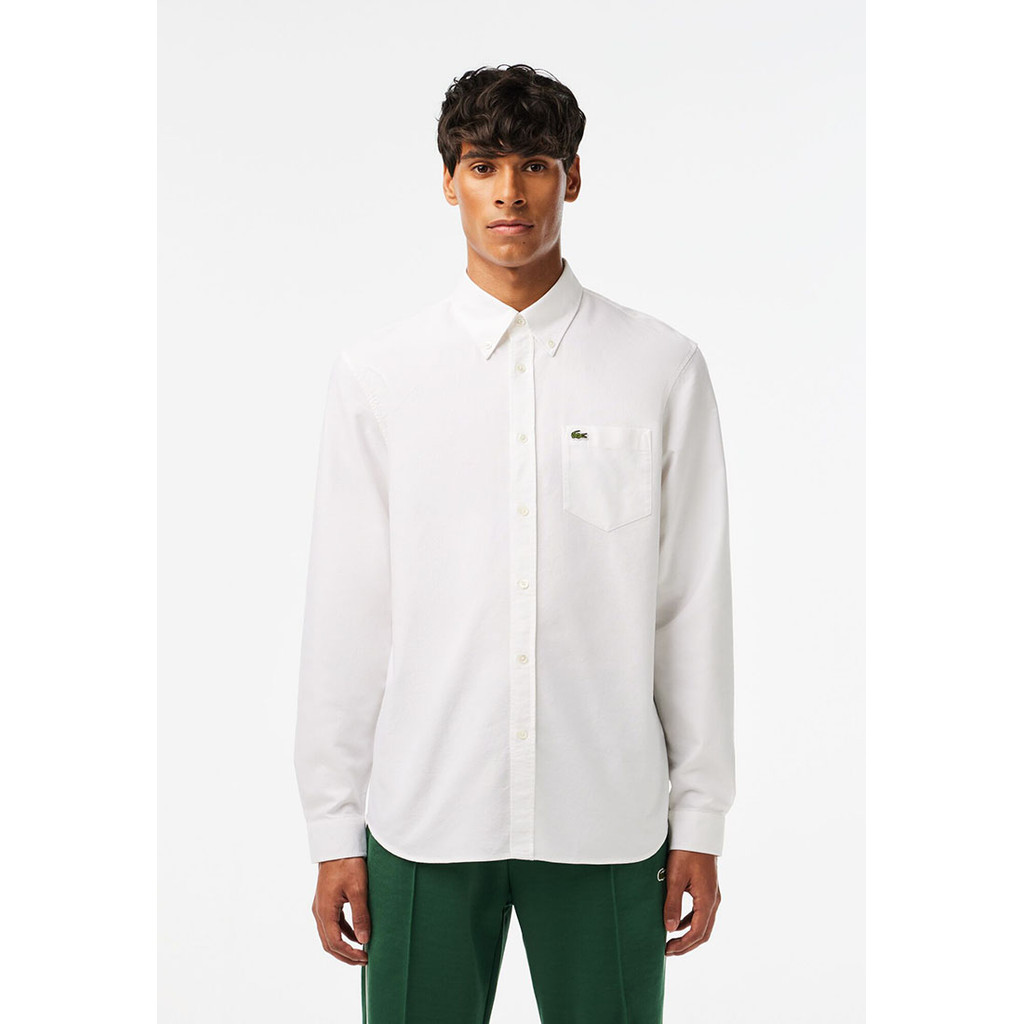 Lacoste - Regular Fit Short Sleeved Oxford Shirt