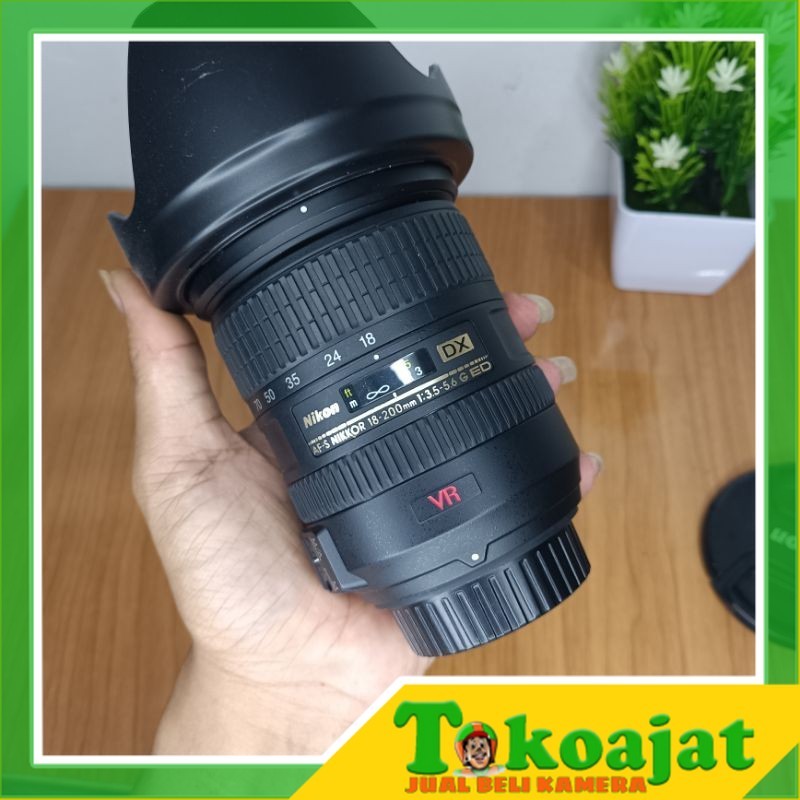 LENSA NIKON AFS 18-200MM VR / NIKKOR 18-200MM  ED VR MURAH