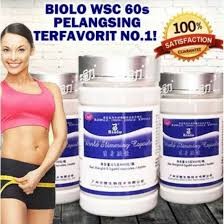 WSC BIOLO IMPORT ORIGINAL (isi 60 capsul) 100% DIJAMIN ASLI (PT.wootekh) Obat Pelangsing Badan Alami