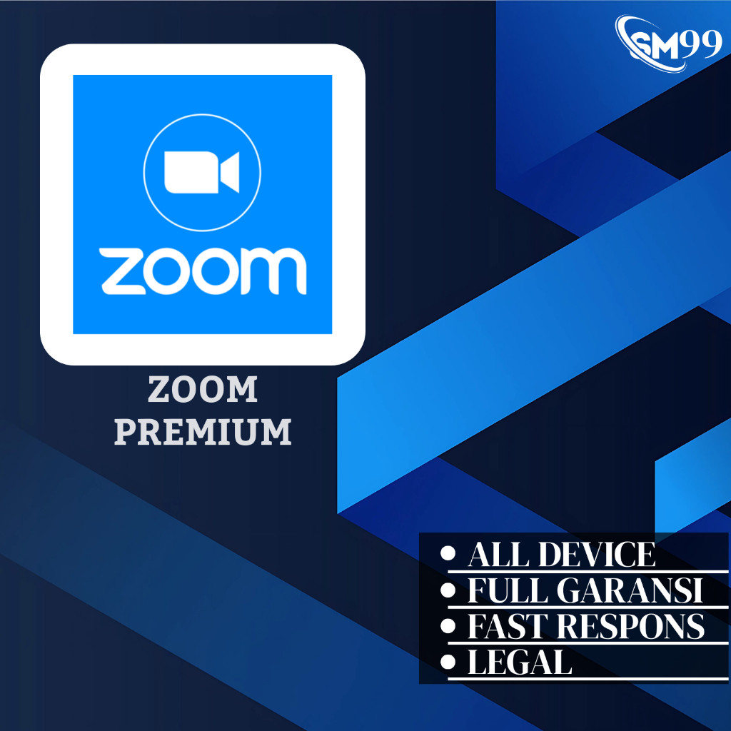 zoom pro premium meeting 100p 1 tahun full garansi
