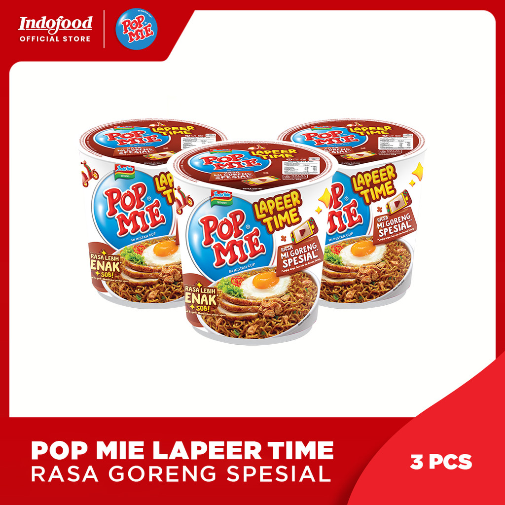 

3 Pcs - Pop Mie Goreng Spesial Lapeer Time 75 g