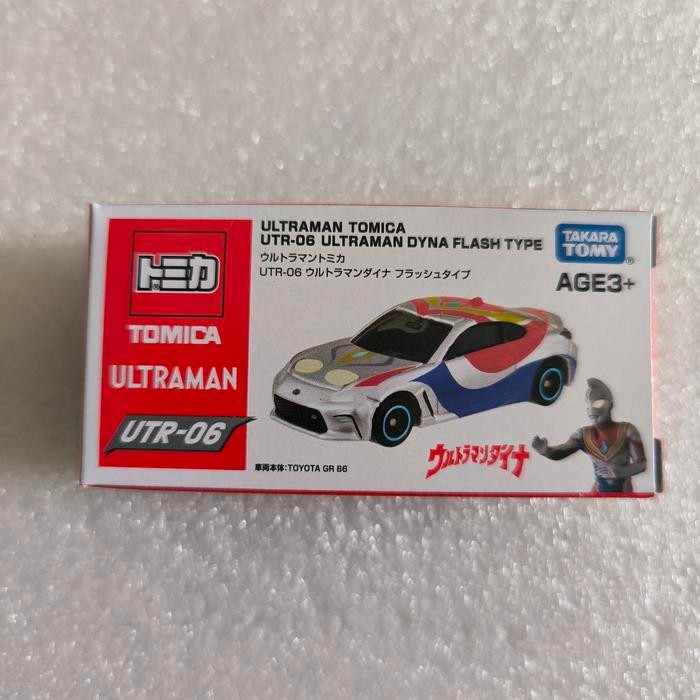 DIECAST TOMICA ULTRAMAN UTR-06 ULTRAMAN DYNA FLASH TYPE - TOYOTA GR 86 MINIATUR