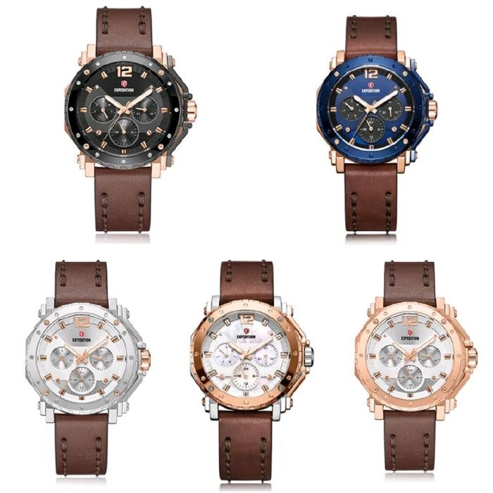 Jam Tangan Wanita 6402 Expedition E 6402 E6402 Original Watches - silver