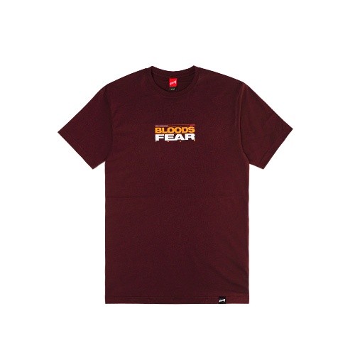 Bloods Tshirt Kaos Abadoned Maroon
