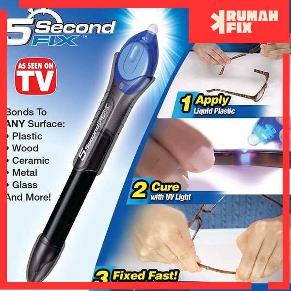 

Lem Ajaib 5 Detik Alat Perekat Plastik Cair