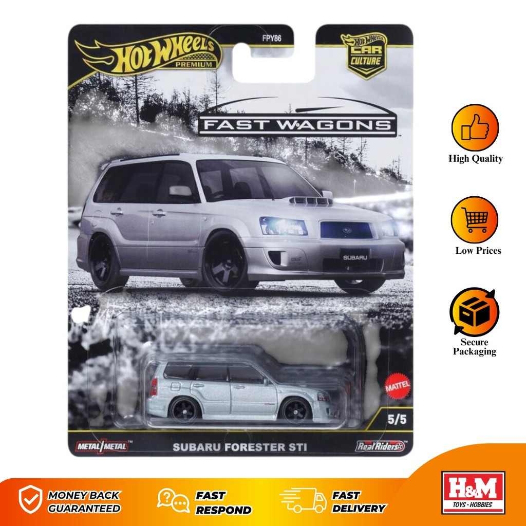 Hot Wheels Premium Fast Wagons Subaru Forester STI