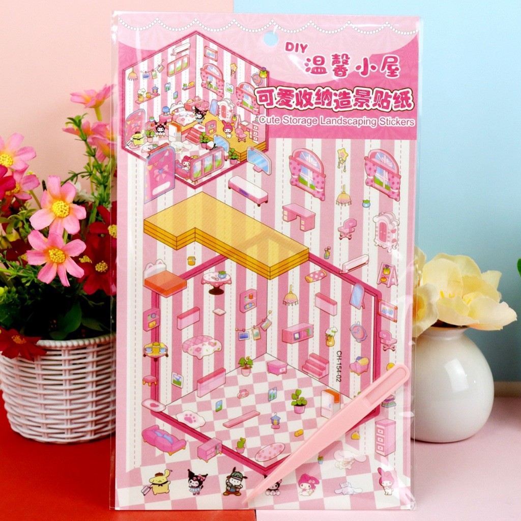 

PROMO Sticker 3D Dekorasi Rumah Kur0m! Mainan Anak DIY Kado Lucu Souvenir Ultah Anak Premium