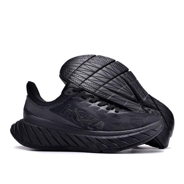 Sepatu Hoka One One Carbon X 2 / Black / Running Shoes - Unisex Shoes