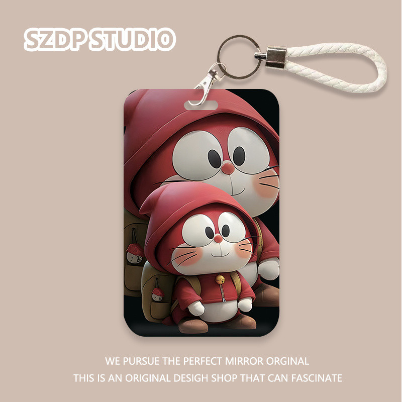 

ID CARD Ransel Merah Kartun Korea Pola Pria Gemuk Gantungan Kunci Penutup Pelindung Kartu Bank Penutup Pelindung Kartu Bus Penutup Pelindung Kartu ID