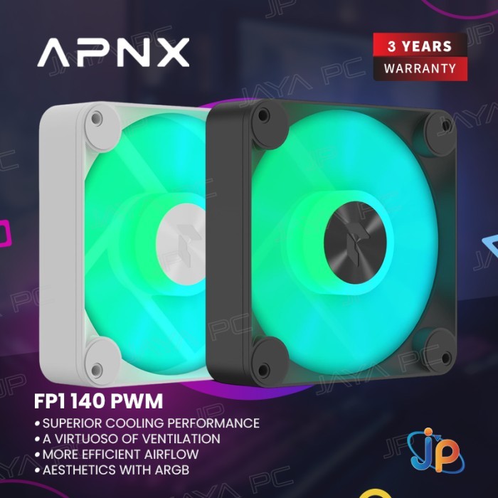 APNX FP1 140 PWM ARGB Cooler Case 140mm - Fan Casing 14cm