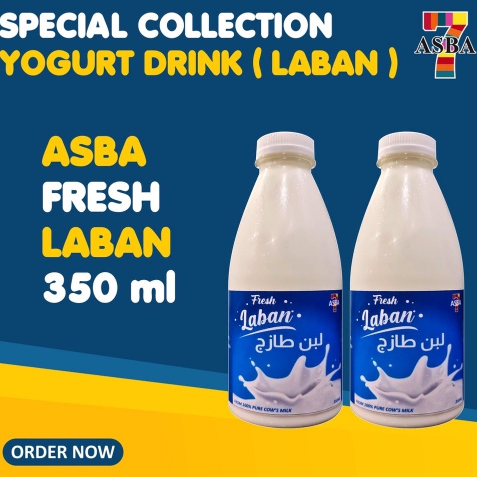 

ASBA FRESH LABAN YOGHURT 350ML