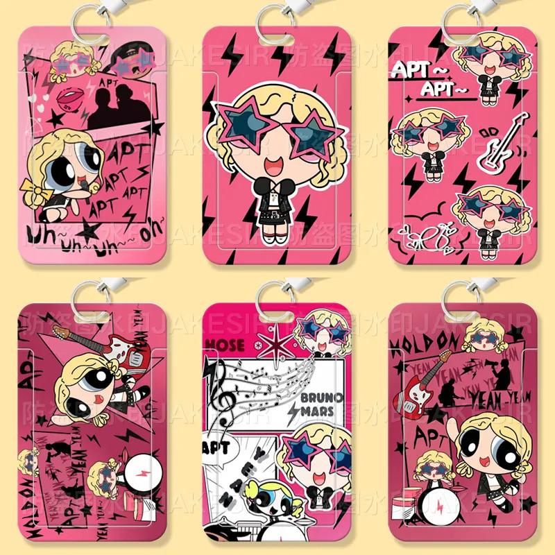 

ID CARD HOLDER, tempat kartu kartun kawaii Powerpuff Girls, cocok untuk kantor/sekolah, kartu pelajar/kartu transportasi, kartu akses, KTP, Flazz, kartu kredit elektronik dan uang elektronik.