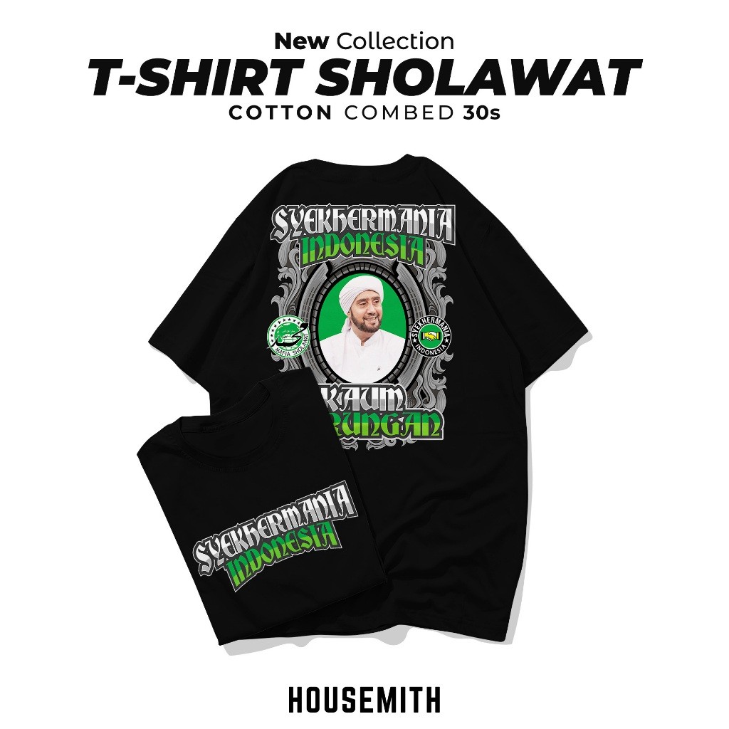 Kaos Mafia Sholawat V3 -  Mafia Sholawat NU - Kaos Pendek Sholawat - Kaos Santri - Kaos Mafis Jawa -