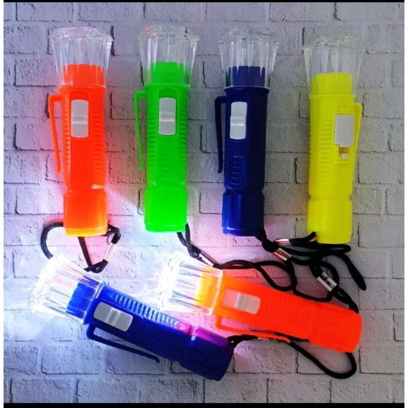 Lampu senter LED besar/ mainan anak