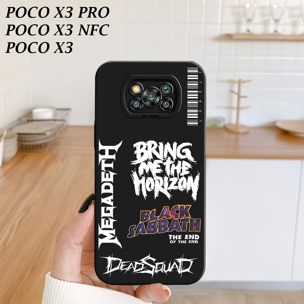 Softcase Hp Poco X3 NFC - Poco X3 Pro Fashion Case Murah Berkualitas Softcase Lentur - Aksesoris Han