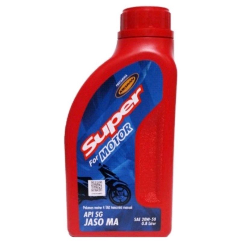 pertamina Oli Mesran Super Motor 800ml Oli Pertamina Mesran Super 800ml 800 ml asli pertamina SUPER 
