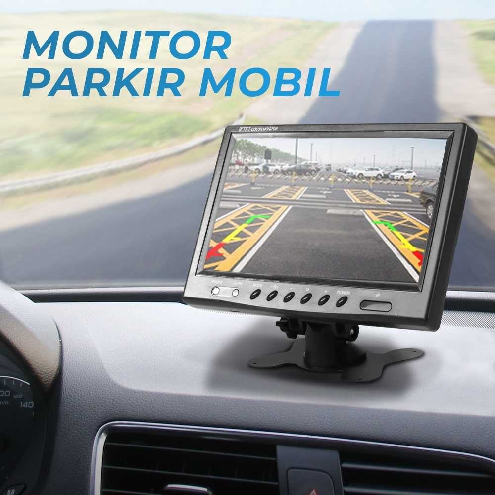 Jnstore31 Threecar Monitor Parkir Mobil Rear View TFT 9 Inch - 920SA