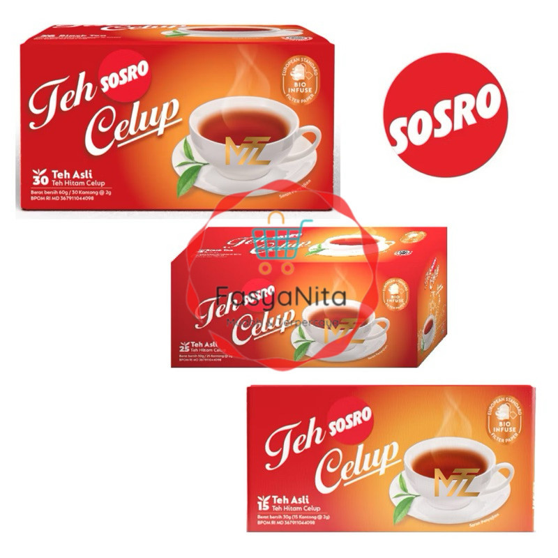 

TEH CELUP SOSRO ISI 15 25 30 - Fasyanita Denpasar