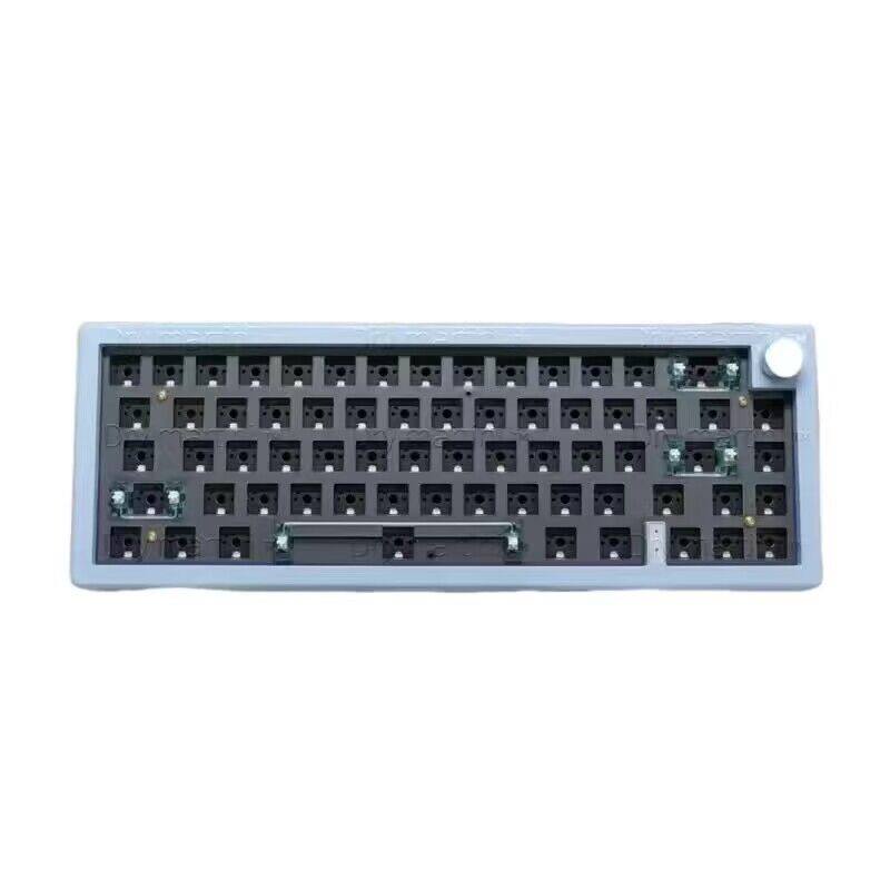 

GMK67 Bluetooth Keyboard 2.4G Wireless Hot-swappable Customized Mechanical Keyboard Kit RGB Backlit