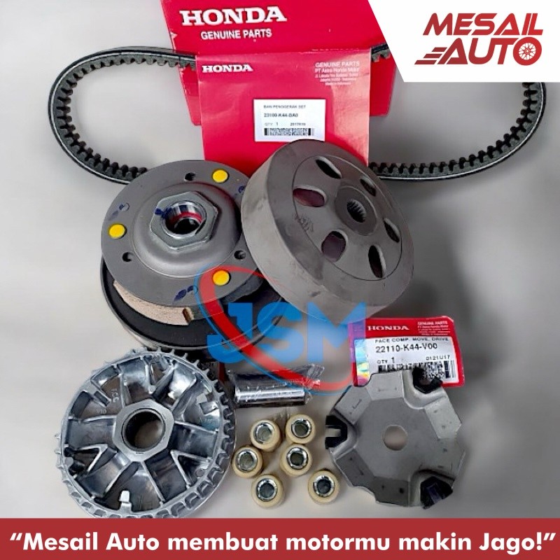 FULL SET PAKET CVT HONDA BEAT FI ESP/BEAT POP/BEAT STREET/VARIO 110 FI