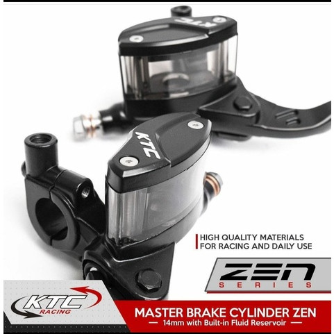 Original KTC racing Master rem KTC zen series oval 14mm / Set master rem kanan dan kiri KTC Zen Nmax