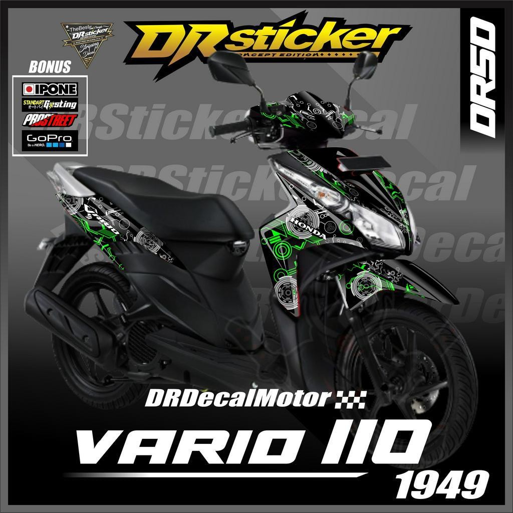 stiker vario 110 karbu stiker vario techno 110 decal vario techno 110 stiker vario 110 karbu  desain