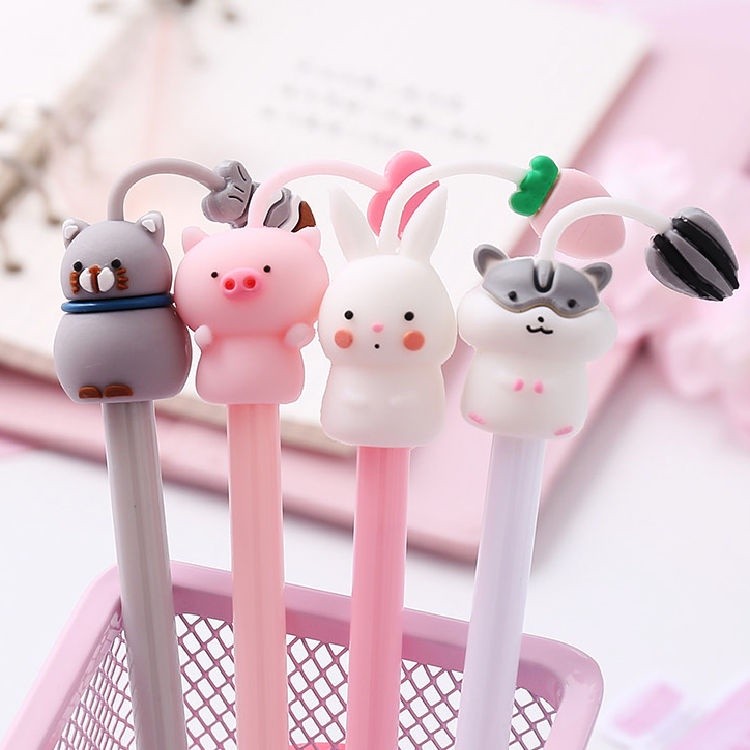 

Pena gel hewan kartun/Pena Gel Karakter Binatang Animal / Pen Hewan Lucu Pulpen Gel/pena gel avatar kartun hewan