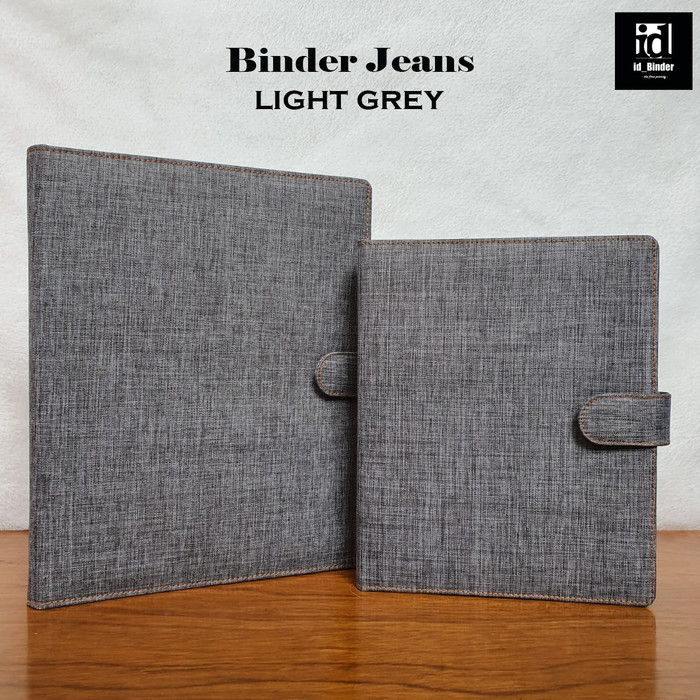 

BINDER LEVIS WARNA LIGHT GREY A5 DAN B5 - A5