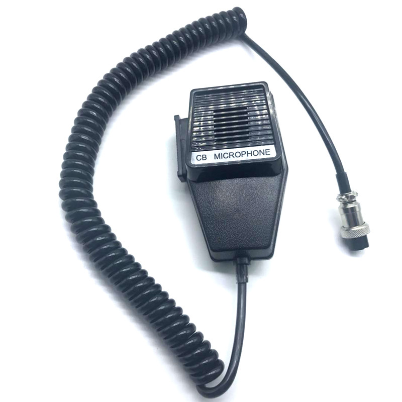 CM4 CB Ham Radio Speaker Handheld PTT Mic Microphone for Cobra 18 WX ST II 19 DX IV UltraIII 21 25 2