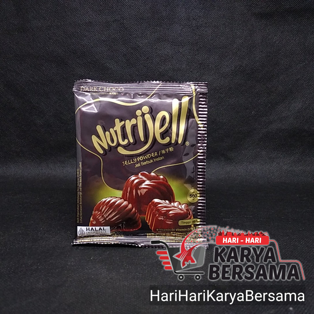 

NUTRIJELL JELLY POWDER DARK CHOCO 24GR