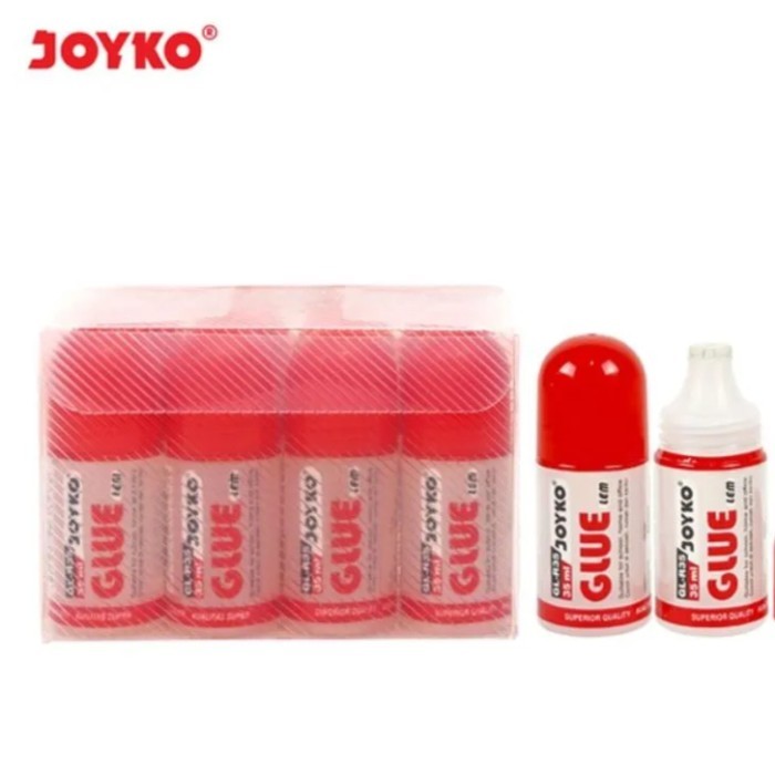 

Lem Cair Joyko GL-R35 / Liquid Glue 35 ml - 1 box isi 12 pcs