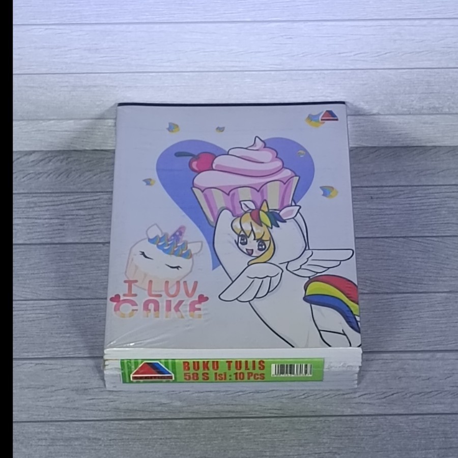 

Buku tulis merk Segitiga isi 38 Lbr