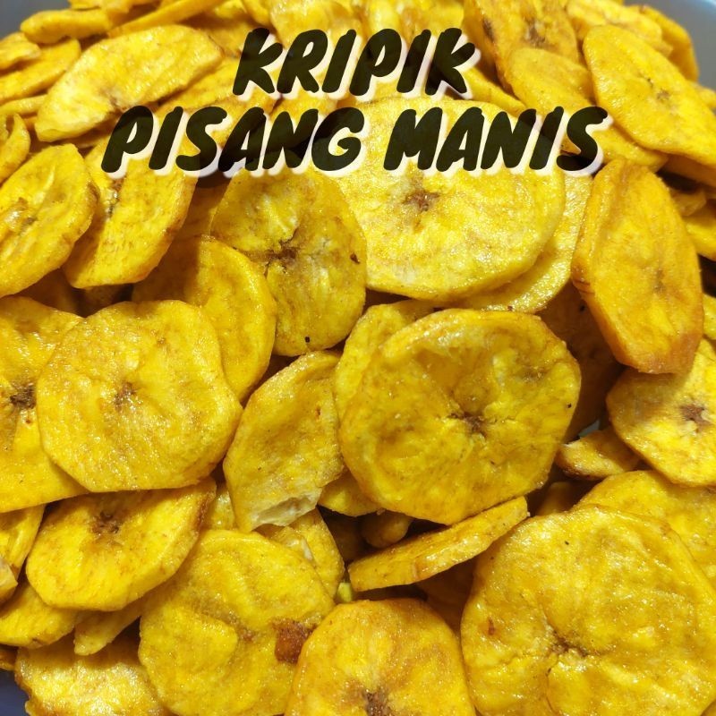 

250gr KRIPIK PISANG MANIS / PISANG COIN / PISANG NANGKA / SNACK MURAH/ SNACK KILOAN MURAH