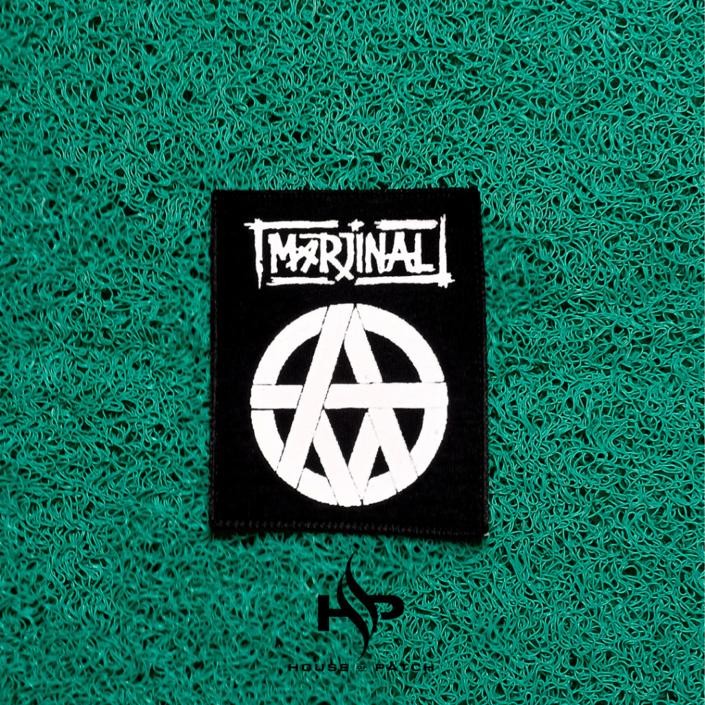 EMBLEM PATCH SABLON MARJINAL JAKET PUNK MURAH BESAR BEST SELLER